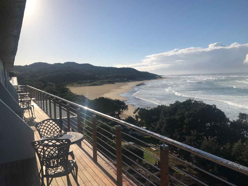 The view from the Morgan Bay Hotel