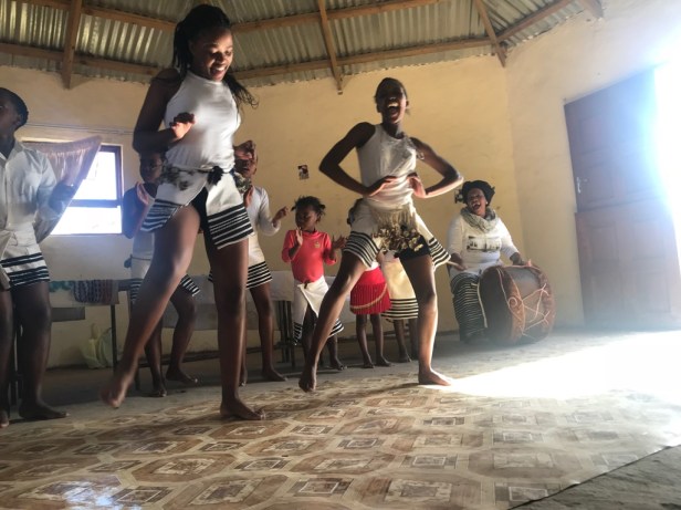 Tribal dancers in Ngxingxolo